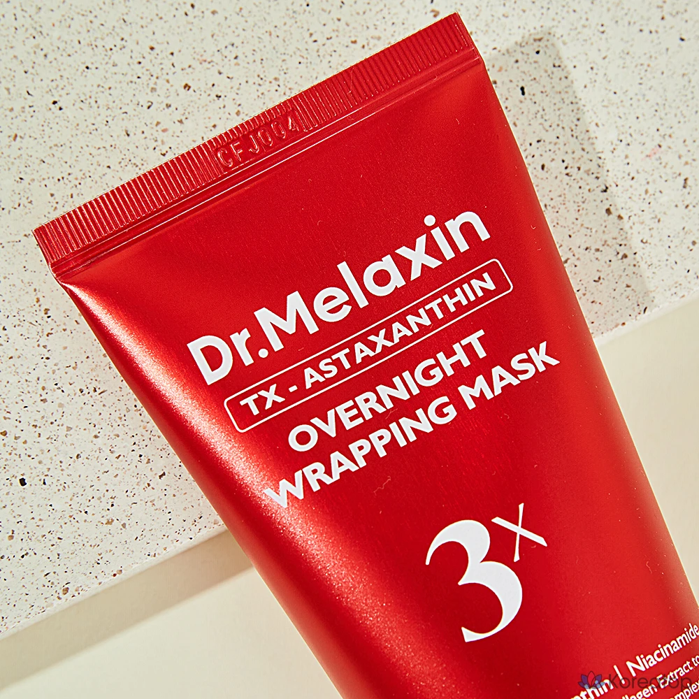 Маска для лица Dr. Melaxin TX Astaxanthin Overnight Wrapping Mask, 80 мл, 5 шт., фото 3