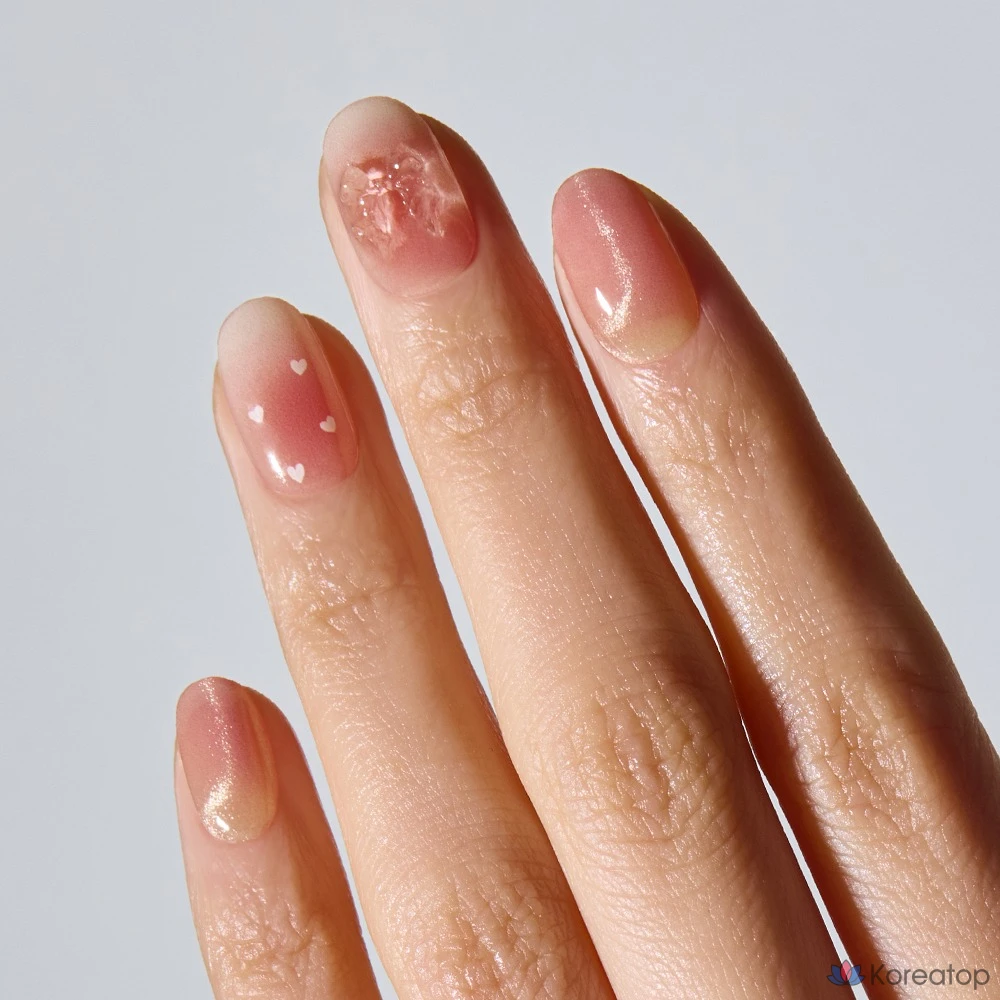 Гель-лак для ногтей Ohora Gel Nail Strip, N Sweet Bow, 1 шт., фото 3