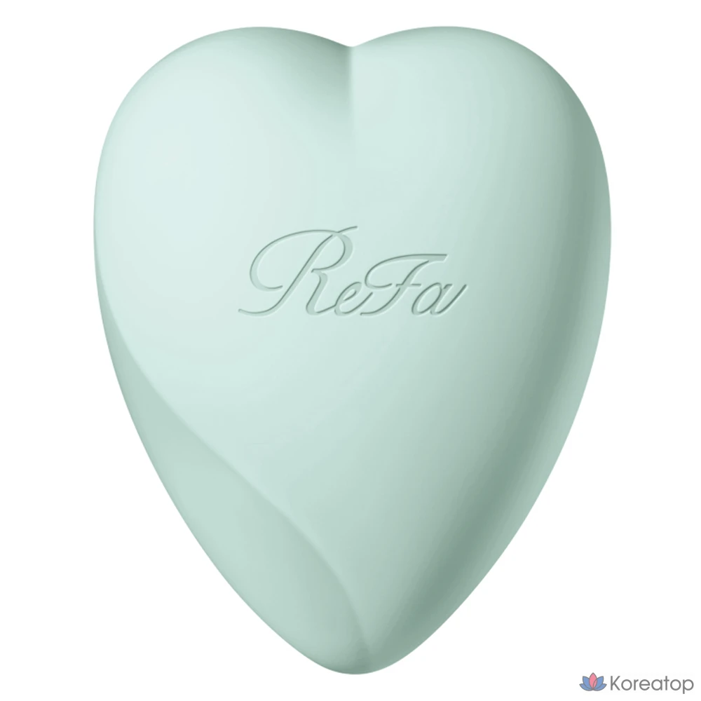 Массажная щетка для волос ReFa Heart Brush for Scalp, оттенок Matte Mint, 1 шт.