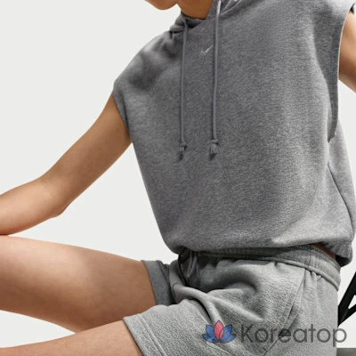 Шорты женские Nike Studio Fleece Lightweight Mid-Rise, фото 4