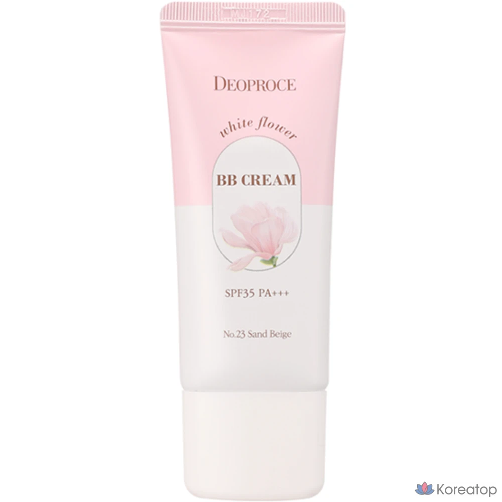 BB-крем Deoproce White Flower SPF35 PA+++, № 23, песочно-бежевый, 30 г, 1 шт.