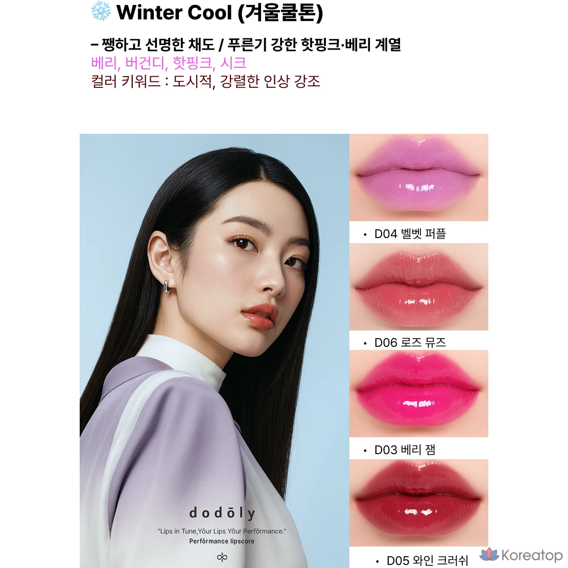 Бальзам для губ YNM Dodo Lip In Tune Performance Lip Score Lip Gloss Triple Care, оттенок D9 Coral Beat, 4 г, 1 шт., фото 10