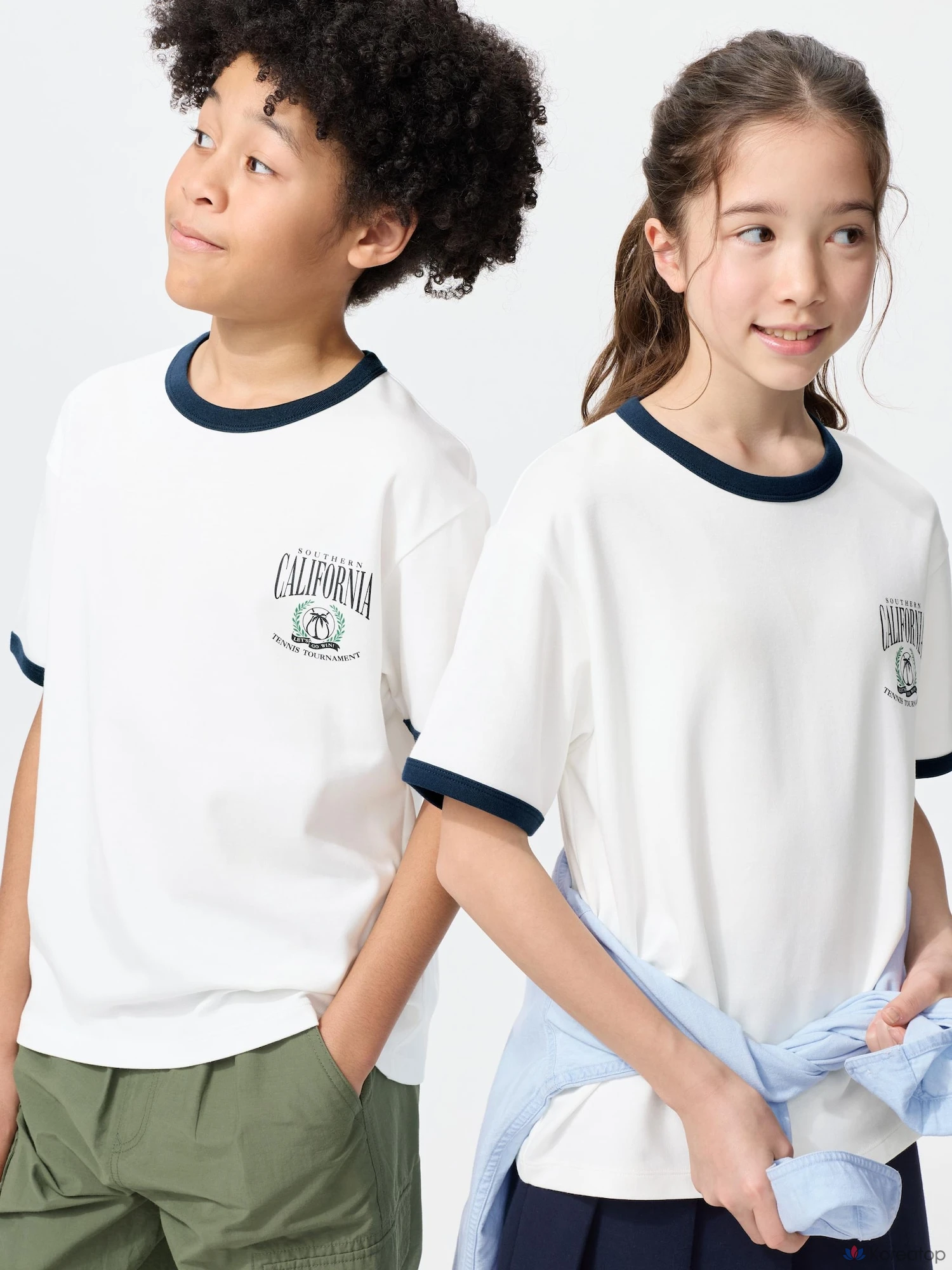 Футболка детская Uniqlo AIRism Cotton Graphic Crew Neck T