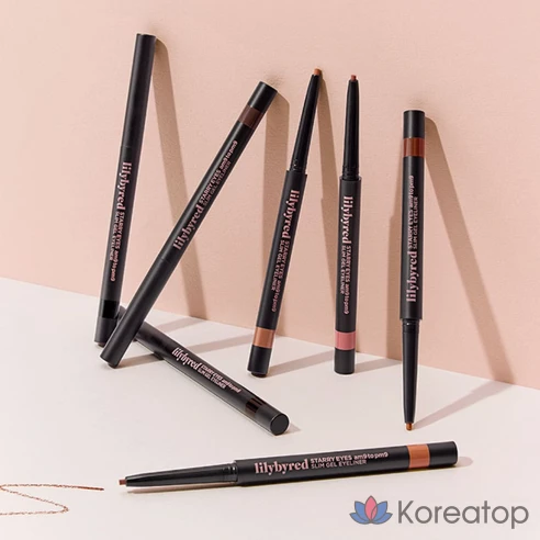 Гелевая подводка для глаз Lilybyred Starry Eyes Slim Gel Eyeliner, 0,14 г, 02 Матовый коричневый