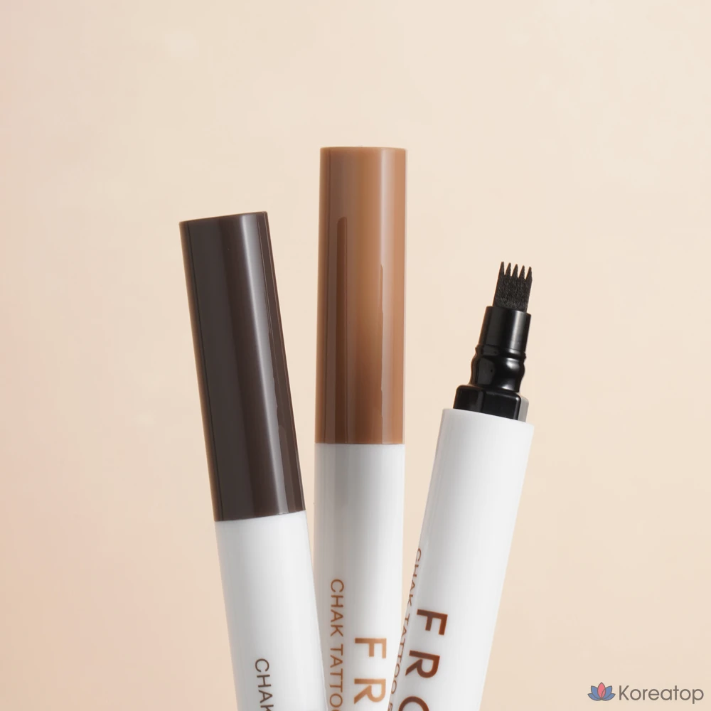 Ручка для татуажа бровей Merythod Tattoo 5D, 1 шт., серо-коричневый цвет., фото 4