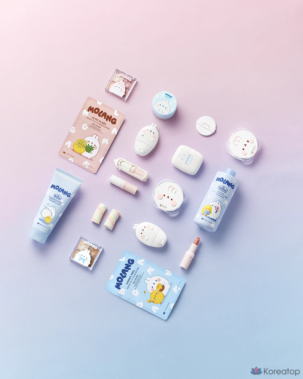 Крем The Face Shop Molang Edition Ultimate с гиалуроновой кислотой и скваланом 1%, 50 мл, 1 шт.