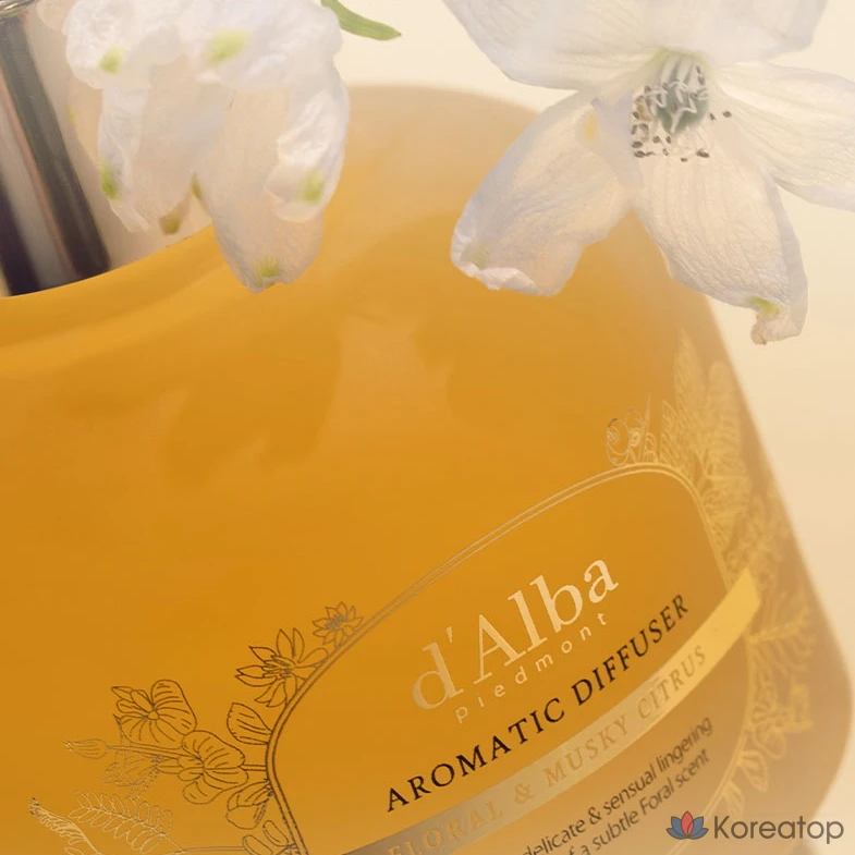 Ароматический диффузор D'alba + тростниковые палочки, набор из 5 штук, 100 мл, 1 комплект., фото 6