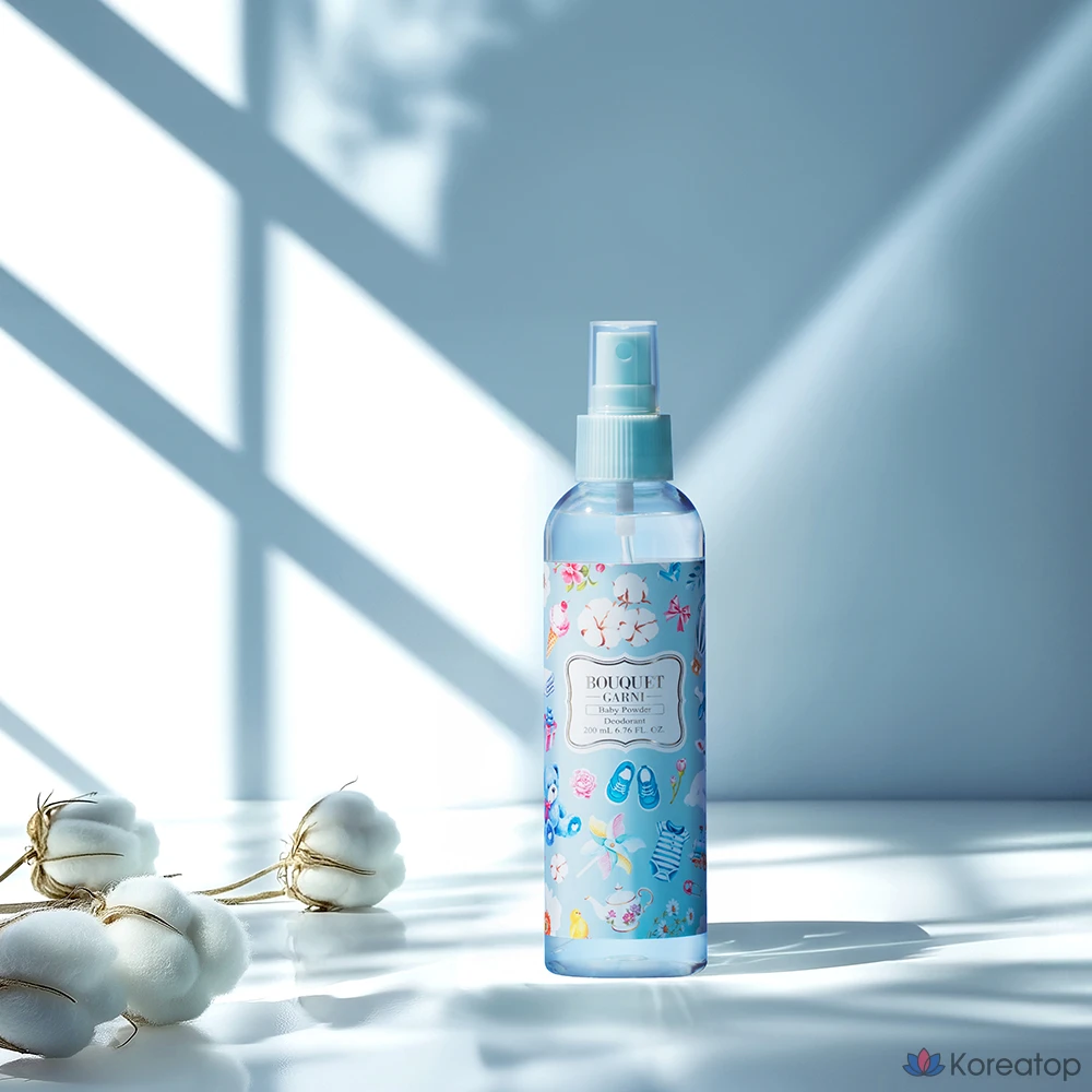 Дезодорант-спрей Bouquet Garni Refresh с детской присыпкой, 1 шт., 200 мл