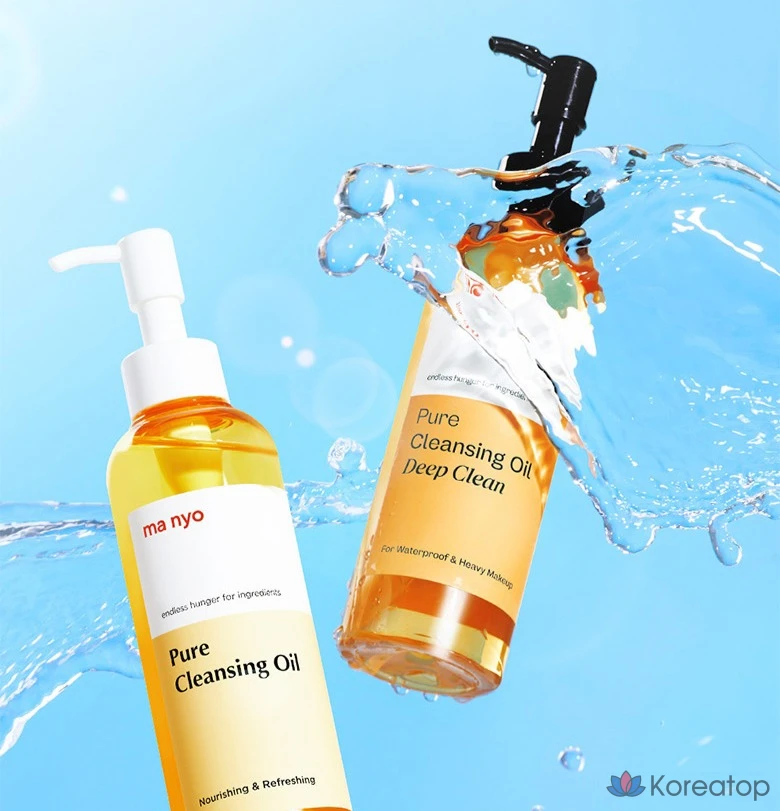Дорожный набор очищающего масла Manyo Factory Pure Cleansing Oil, 200 мл, 4 вида, 1 набор
