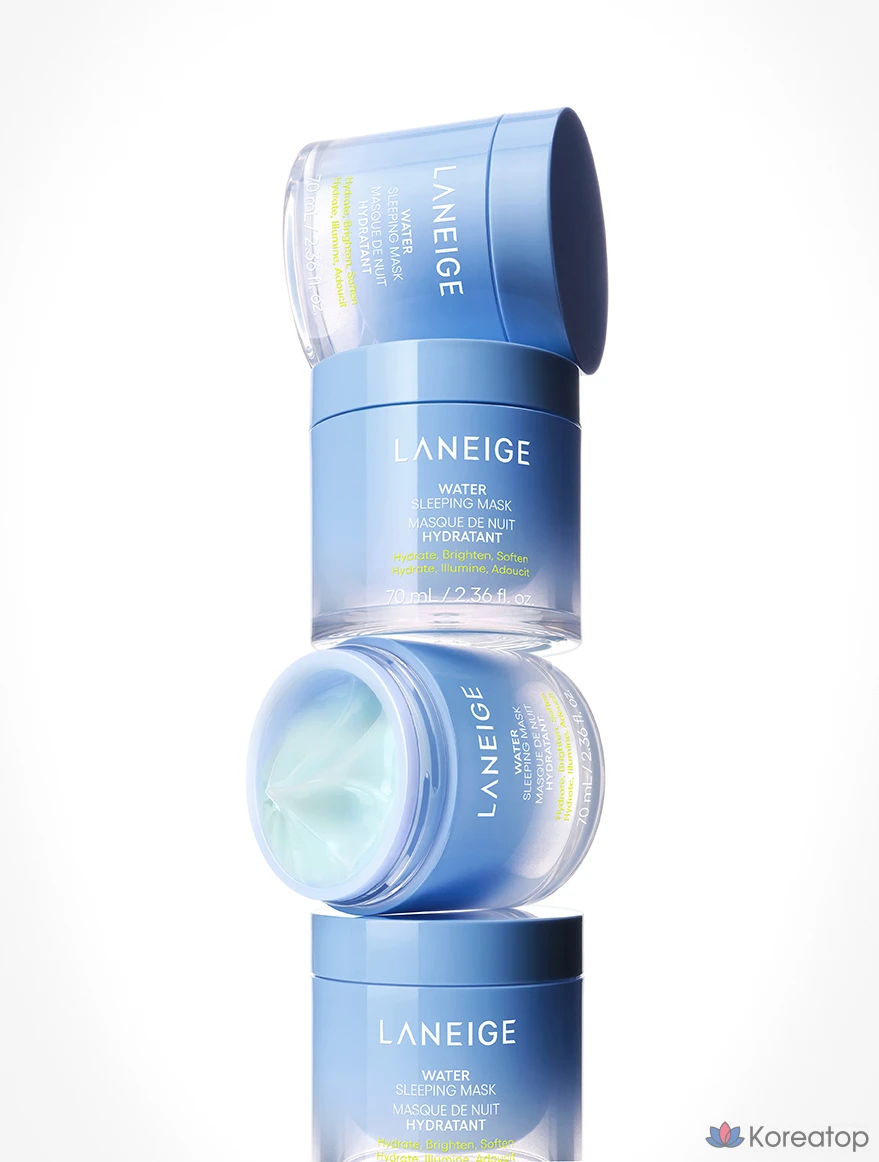 Набор для ухода LANEIGE Water Sleeping Mask 70ml + 15ml x 2p Set, 1 шт.