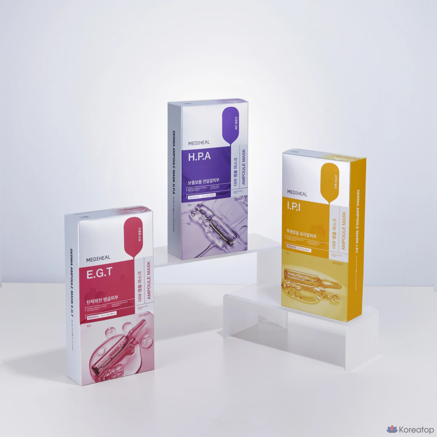 Ампульные маски Mediheal Derma HPA, 10 штук, 1 упаковка