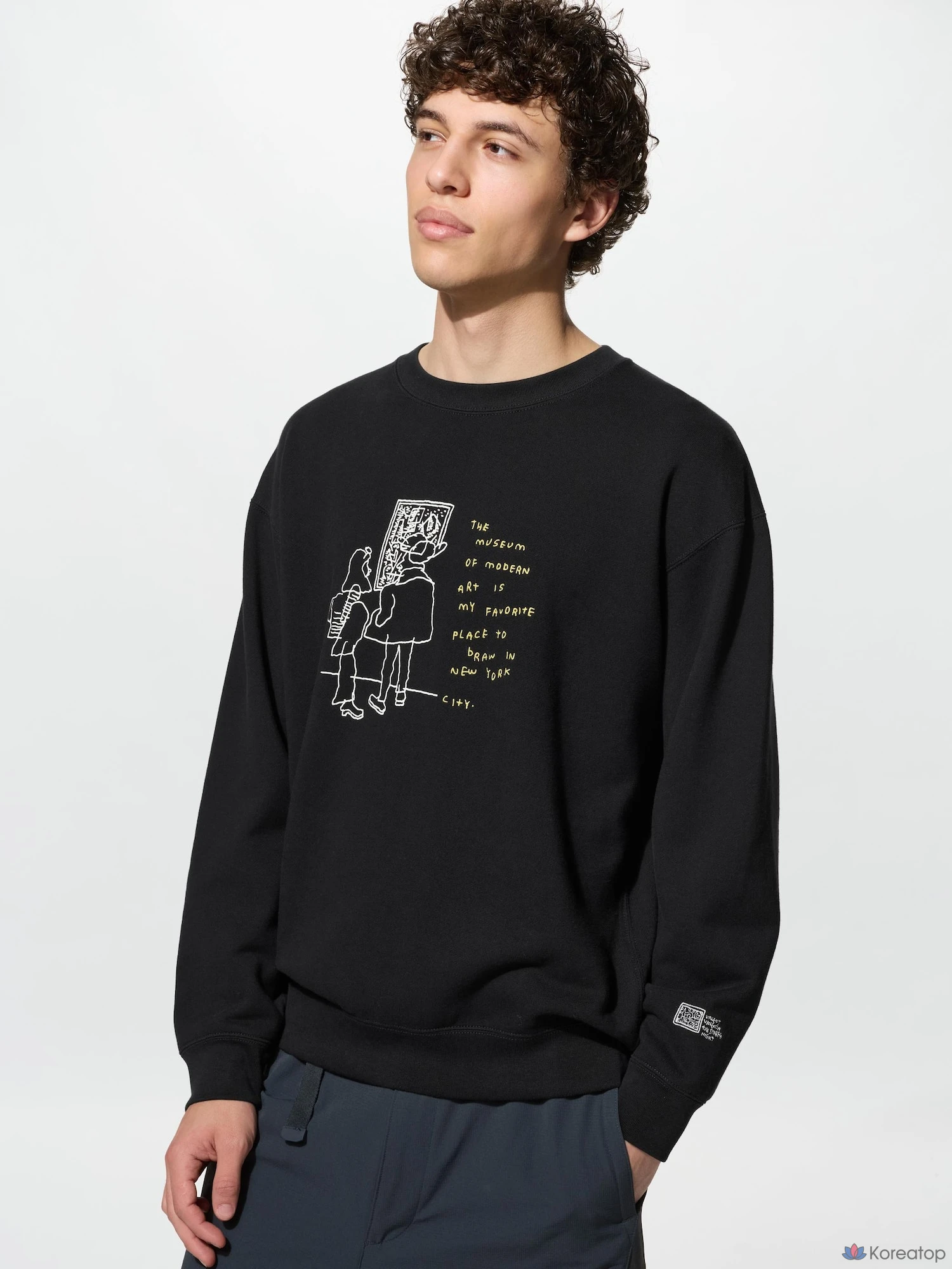 Свитшот Uniqlo Jason Polan Sweatshirt C