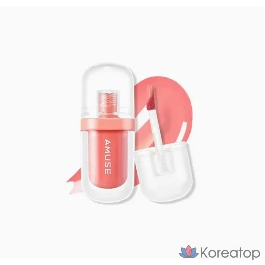 Тинт для губ AMUSE Jel-Fit Tint, оттенок Peach Coco, 3.8 г, 1 шт.