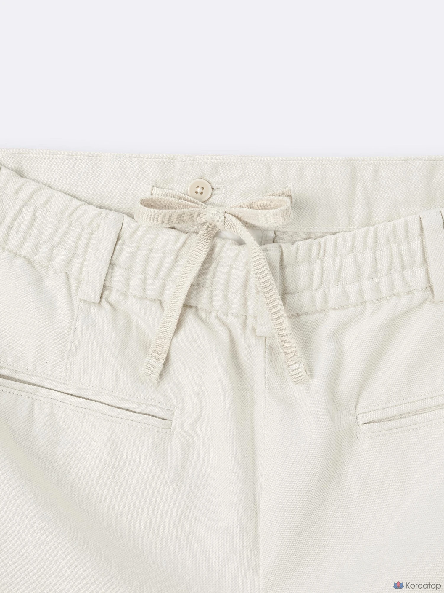 Брюки Uniqlo Twill Wide Straight Pants