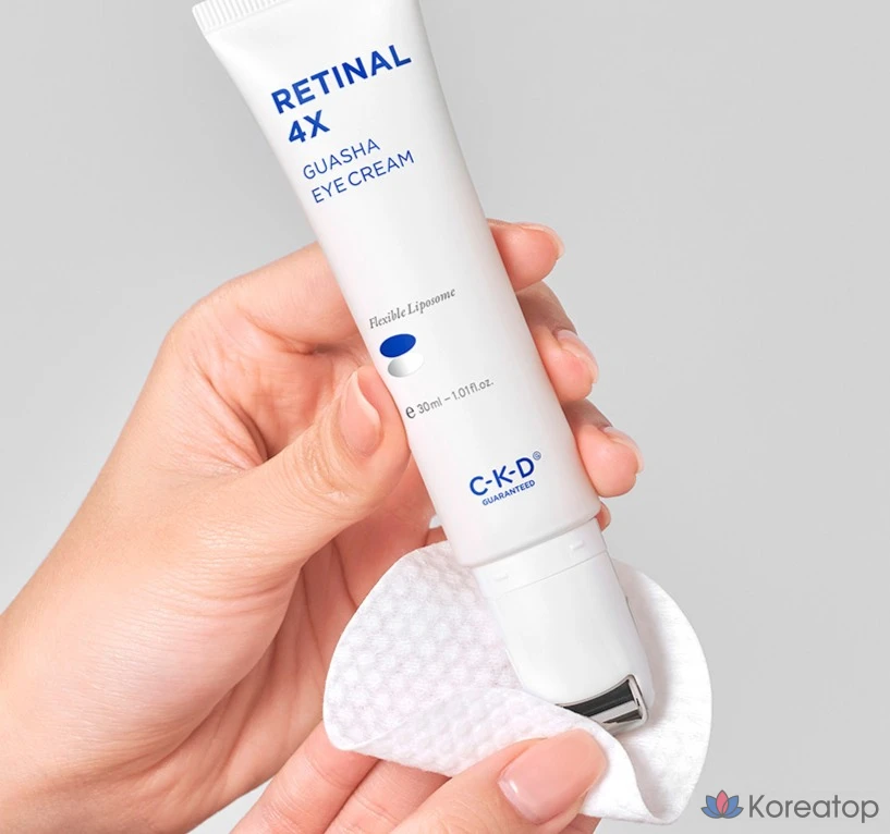 Крем для глаз CKD Retinal 4X Guasha, основной продукт 30 мл + сменный блок 30 мл, 1 шт.