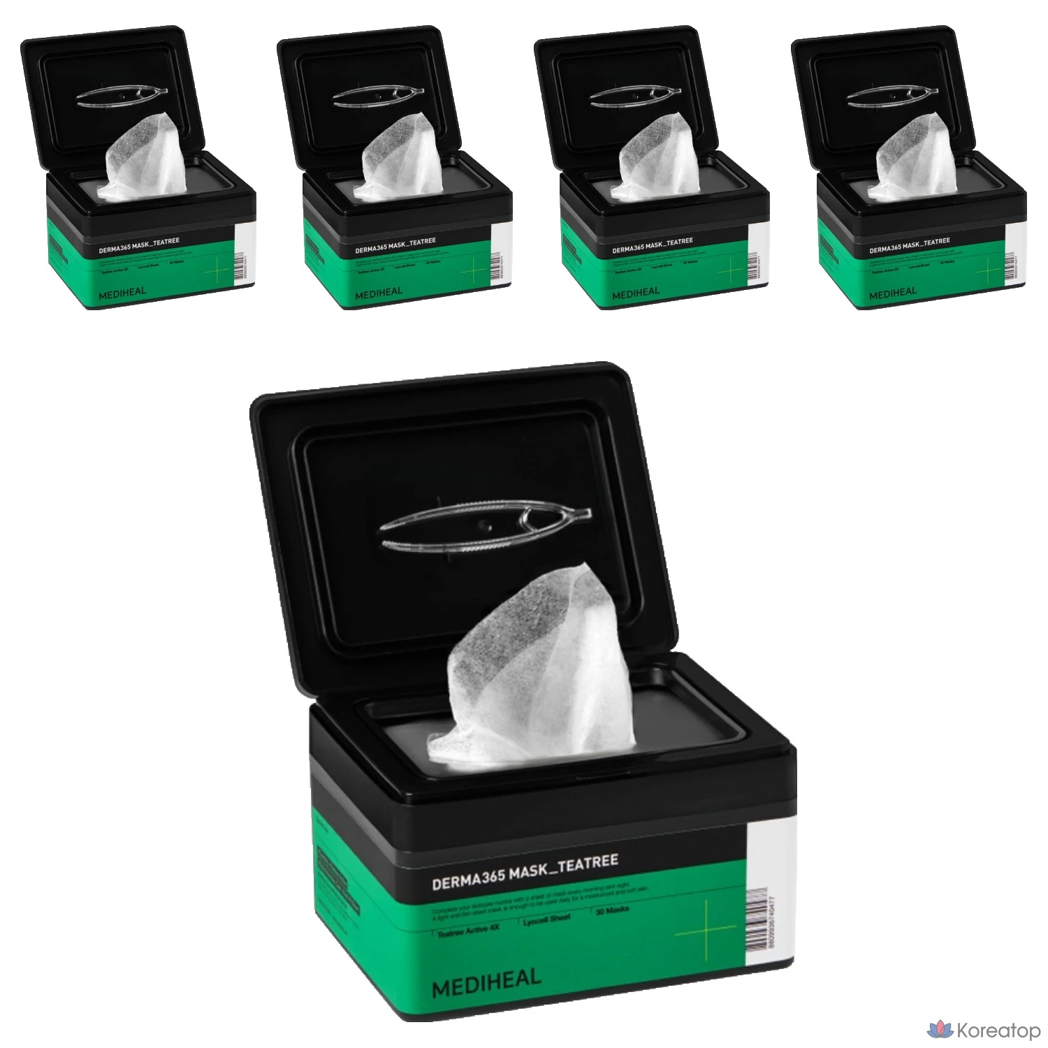 Тканевая маска для лица MEDIHEAL Derma365 Mask Tea Tree, 150 шт.
