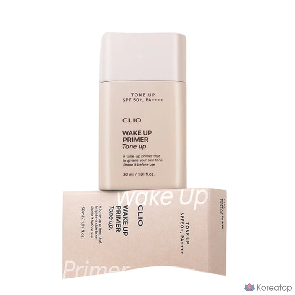 Clio Wake Up Primer Tone Up 30ml - Осветляющая основа под макияж, 1 шт.