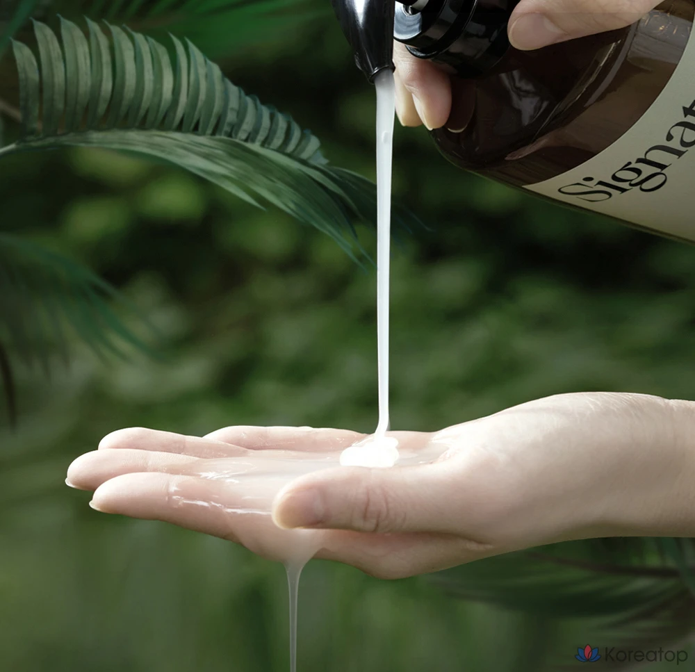 Шампунь Elastine Signature Scalp Care Damaged Hair Clinic с мягкой кислотностью и ароматом свежих цветов, 1 л, 1 шт.