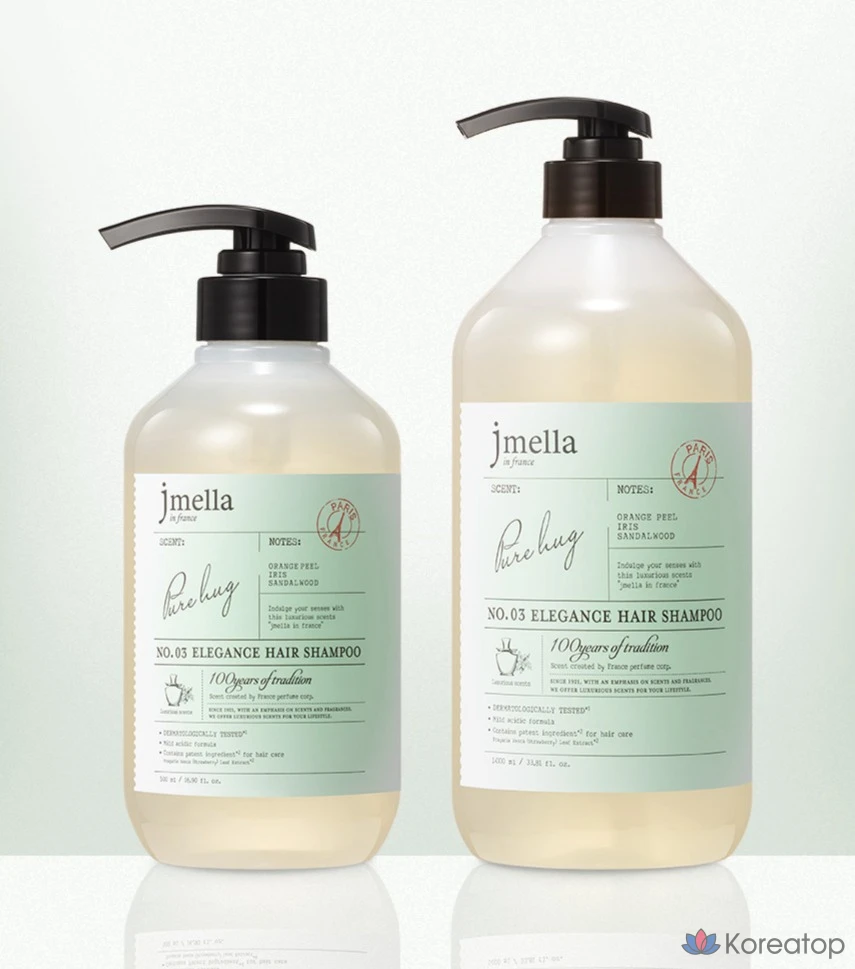 Шампунь для волос Jmella Elegance Pure Hug, 1 шт., 1 л., фото 4