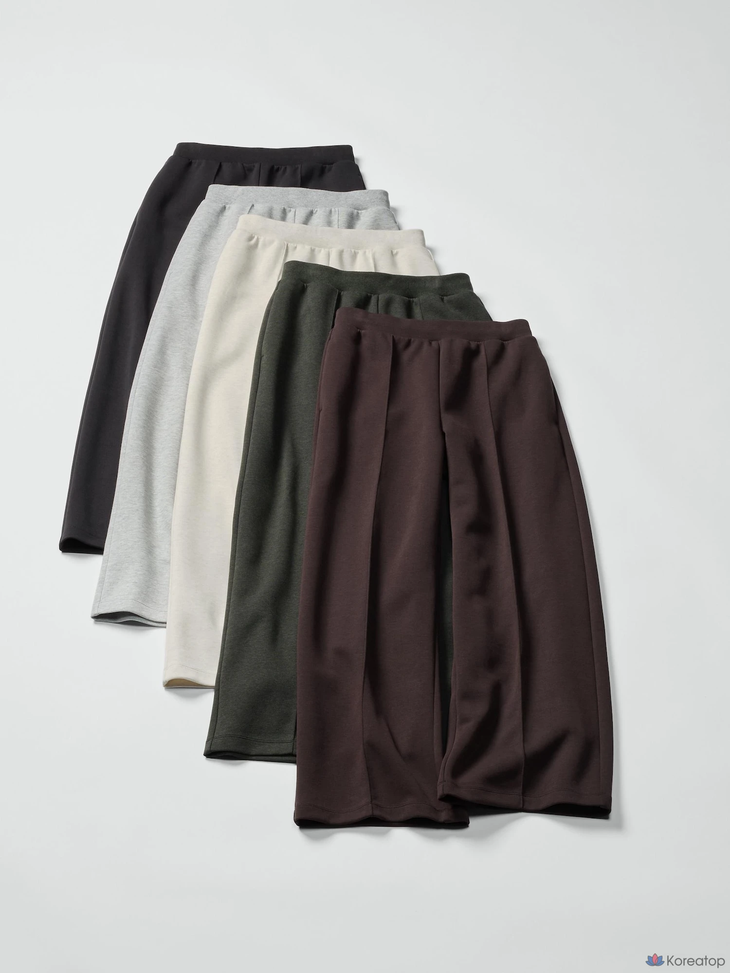 Брюки Uniqlo Sweat Straight Pants, удлиненные, длина 74-77 см