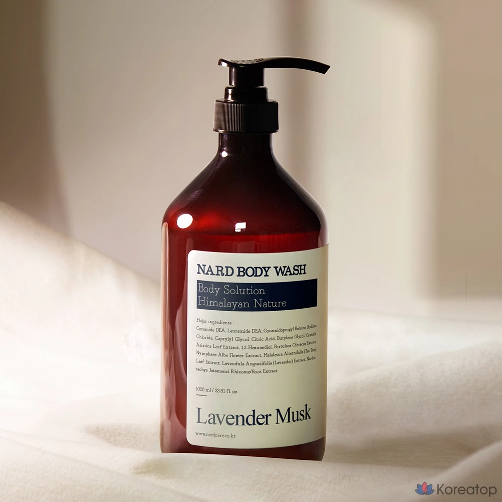 Гель для душа NARD Lavender Musk, 1 л, 1 бутылка, фото 3