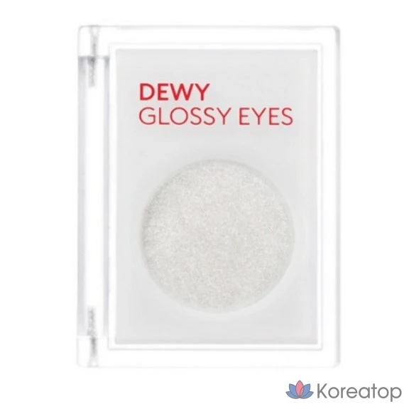 Тени для век Missha Dewy Glossy Eyes, оттенок White Beach, 1 шт.