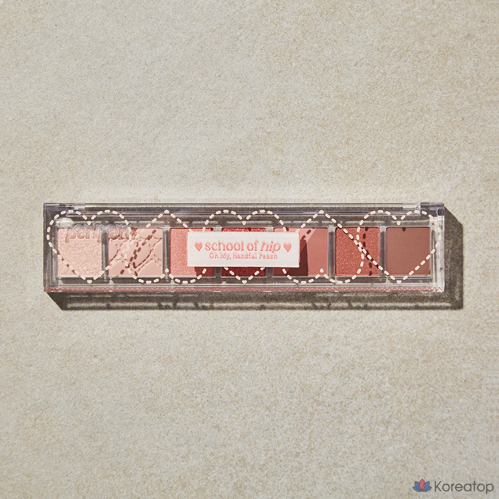 Палетка теней для век Peripera All Take Mood Palette 24AD School of Hip, оттенок 9 Yare Yare Motmalrineun Boksung-a, 1 шт., фото 2