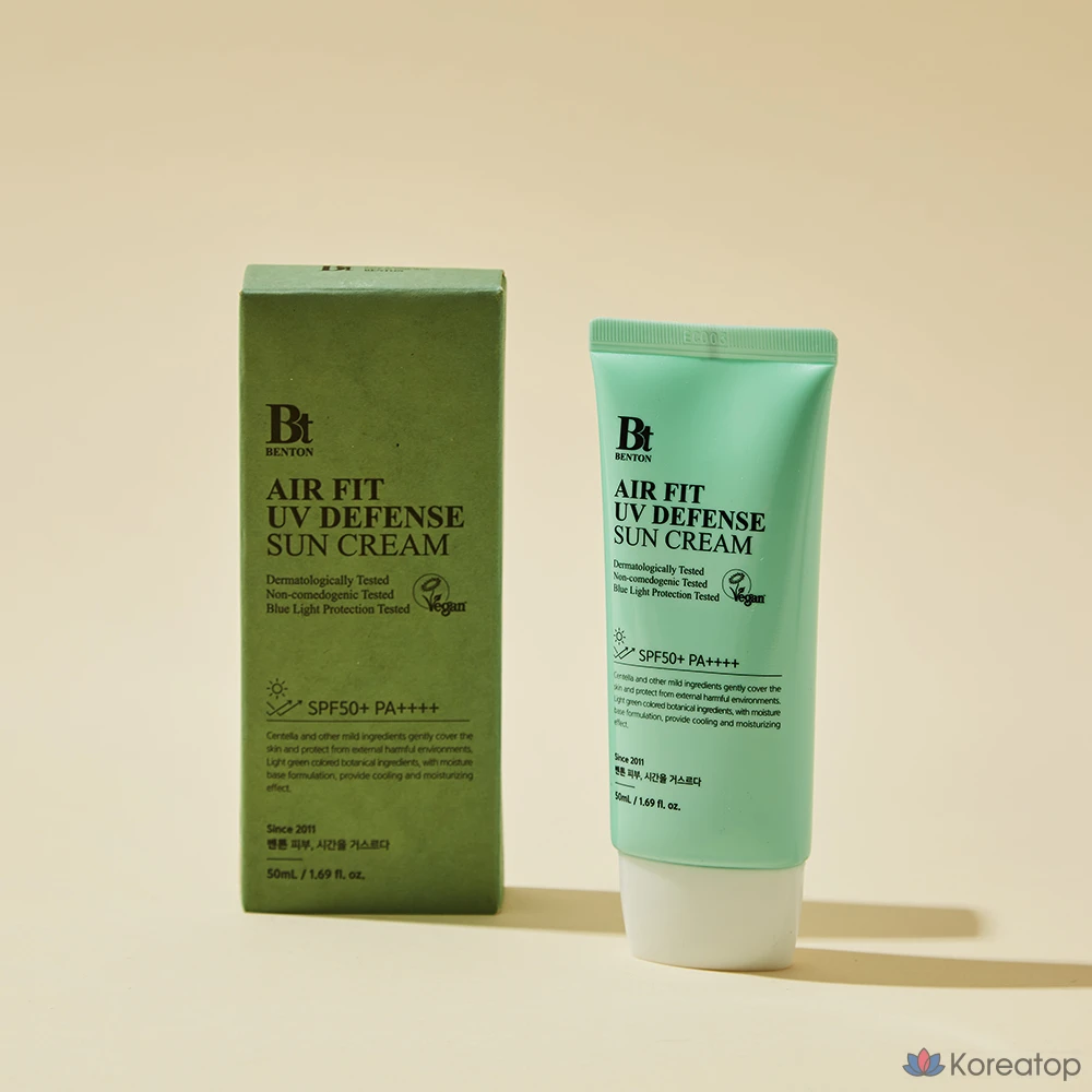 Солнцезащитный крем Benton Airfit UV Defense SPF50+ PA++++, 1 шт., 50 мл