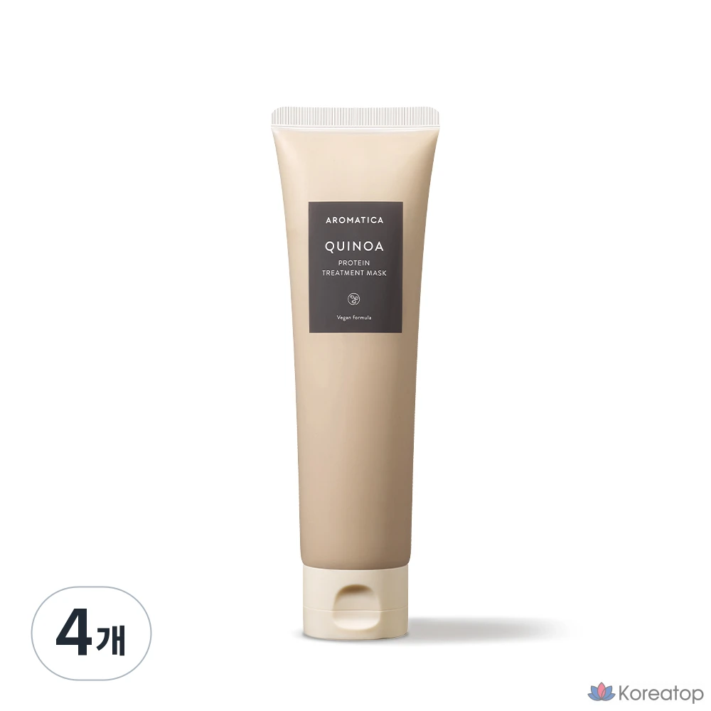 Протеиновая маска для лица Aromatica с киноа, 160 мл, 4 шт.