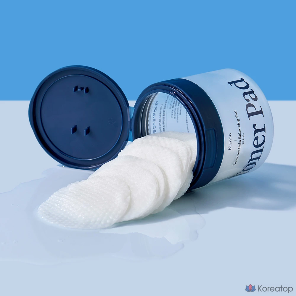 Пэды KIOKSIN Exosome Skin Balancing Pad, 190 мл, 70 шт.