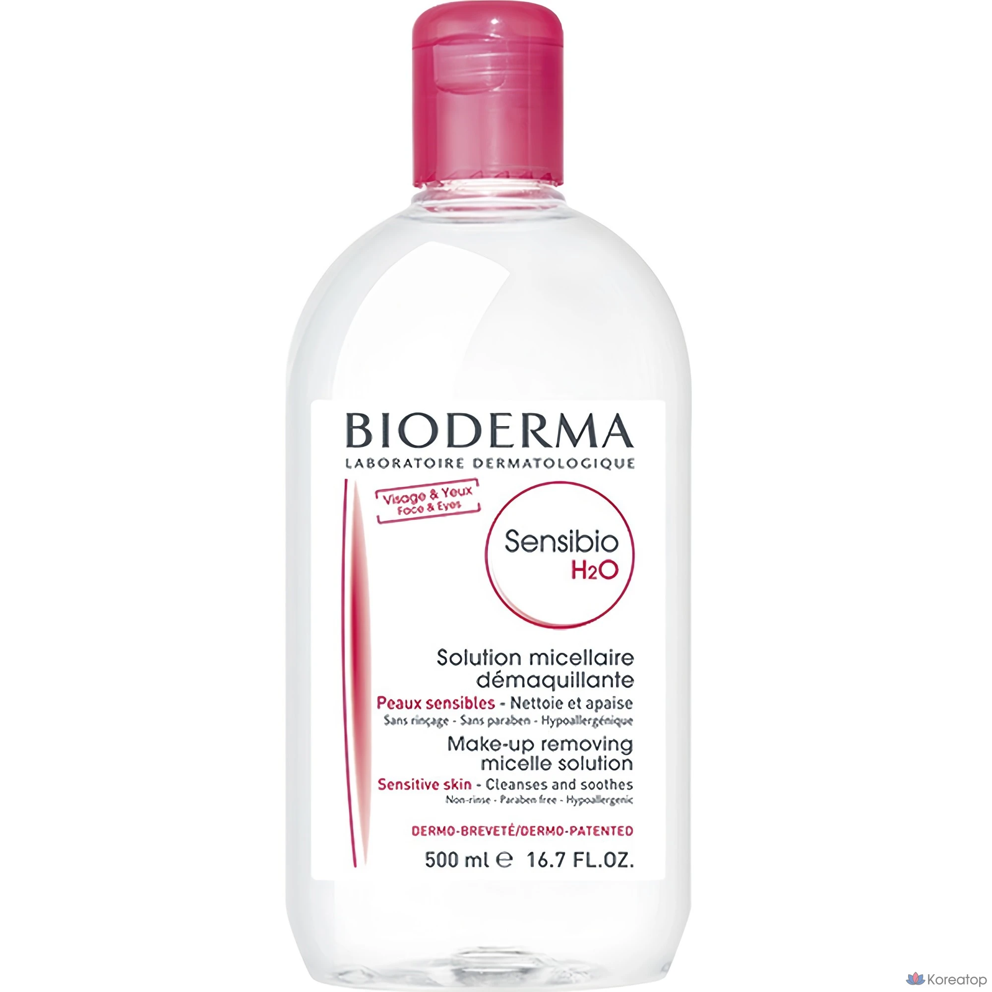 Bioderma Sensibio H20, 1 шт., 500 мл, фото 2