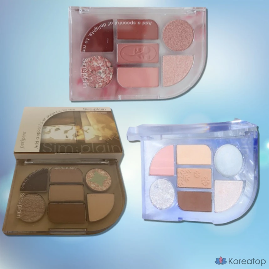 Палетка теней для век Simple Rain, 005 One Dew, 1 шт.