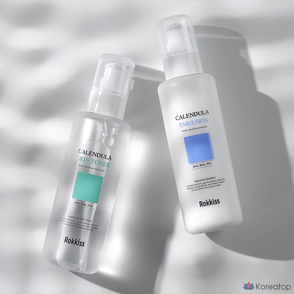 Rocky's Calendula Skin Toner 150ml + Emulsion 150ml, 1 комплект