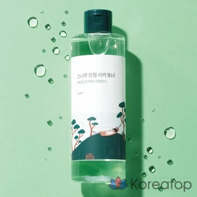 Успокаивающий тоник Round Lab Pine Calming Cica, 250 мл, 1 шт.