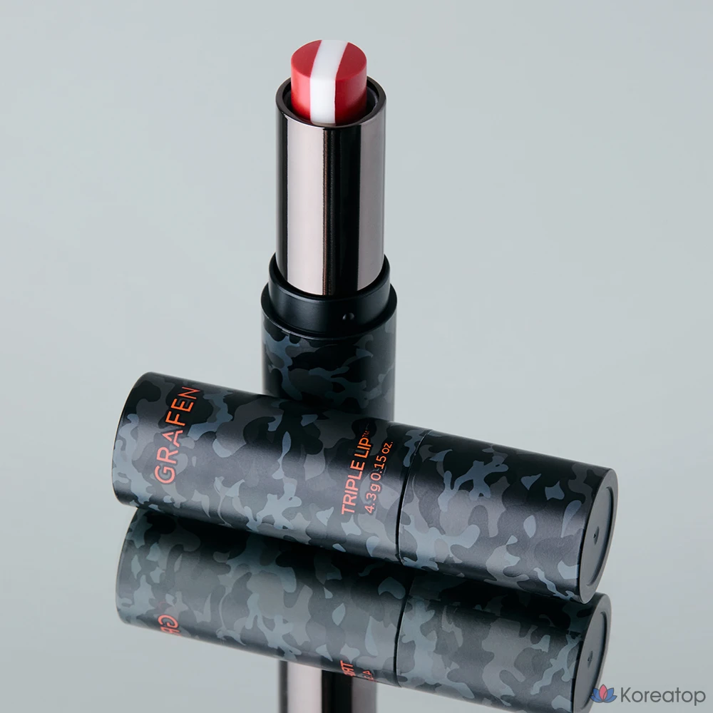Мужской бальзам для губ GRAFEN Triple Lip, цветной, 1 шт.