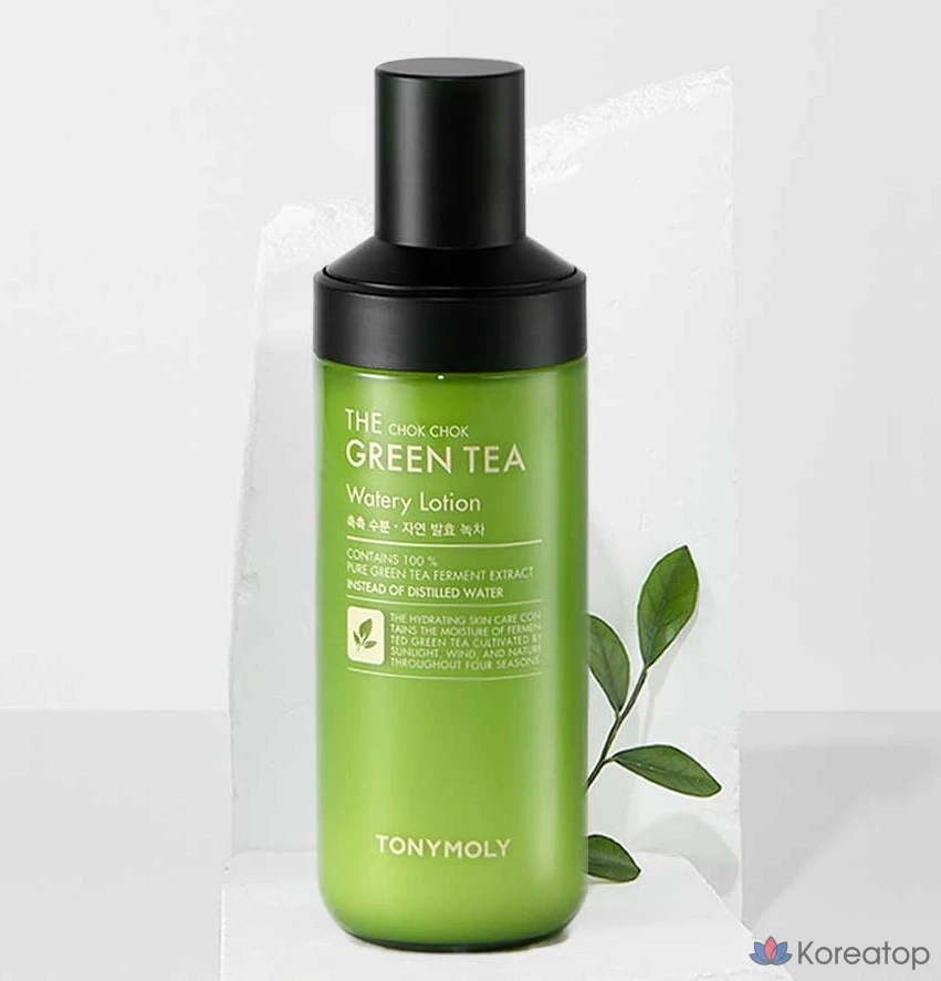 Увлажняющий лосьон с зеленым чаем Tony Moly The Chok Chok, 160 мл, 1 шт.