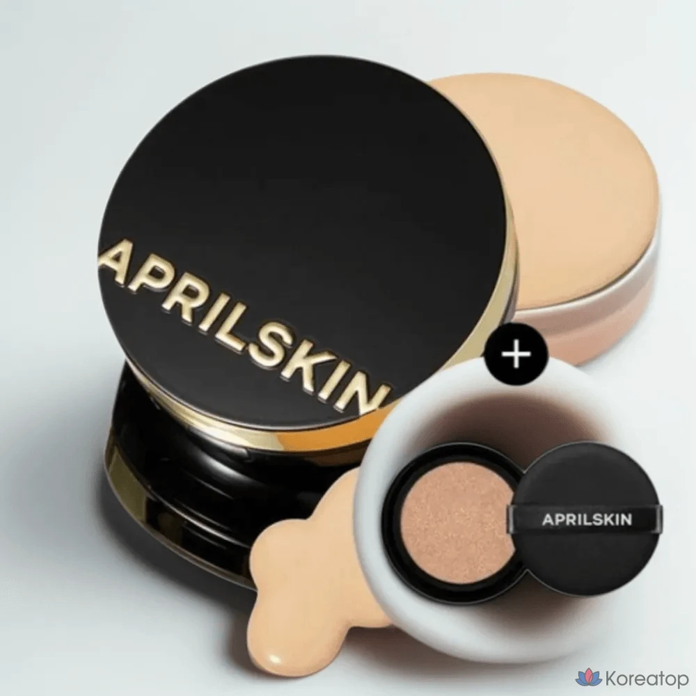 Набор сменных блоков для тонального крема April Skin Magic Snow Cushion, размер 22, 1 шт.