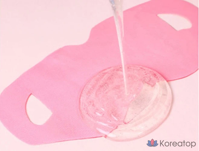 Гелевая маска Round Lab Camellia Deep Collagen V Lifting Gel Mask, 10 г, 4 шт., 1 упаковка.