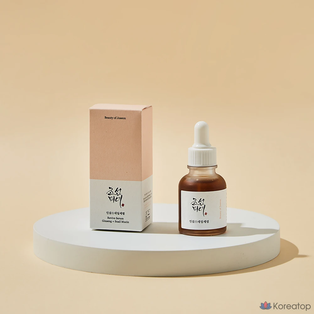 Сыворотка для лица Joseon Beauty с женьшенем и экстрактом улитки, 30 мл, 1 шт.