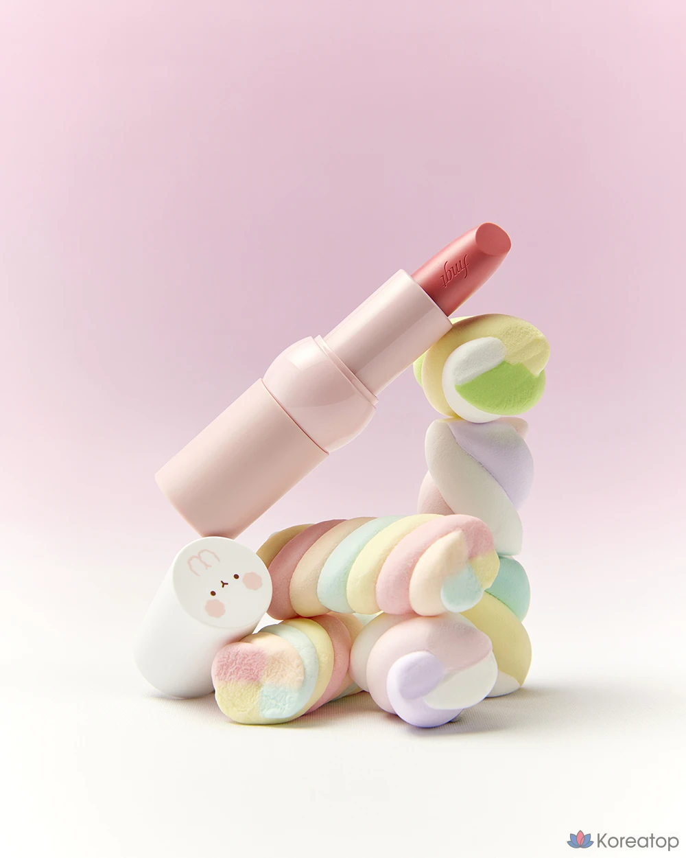The Face Shop Molang New Bold Sheer Glow Lipstick, 1 шт., 01 Sweet Molang, фото 5