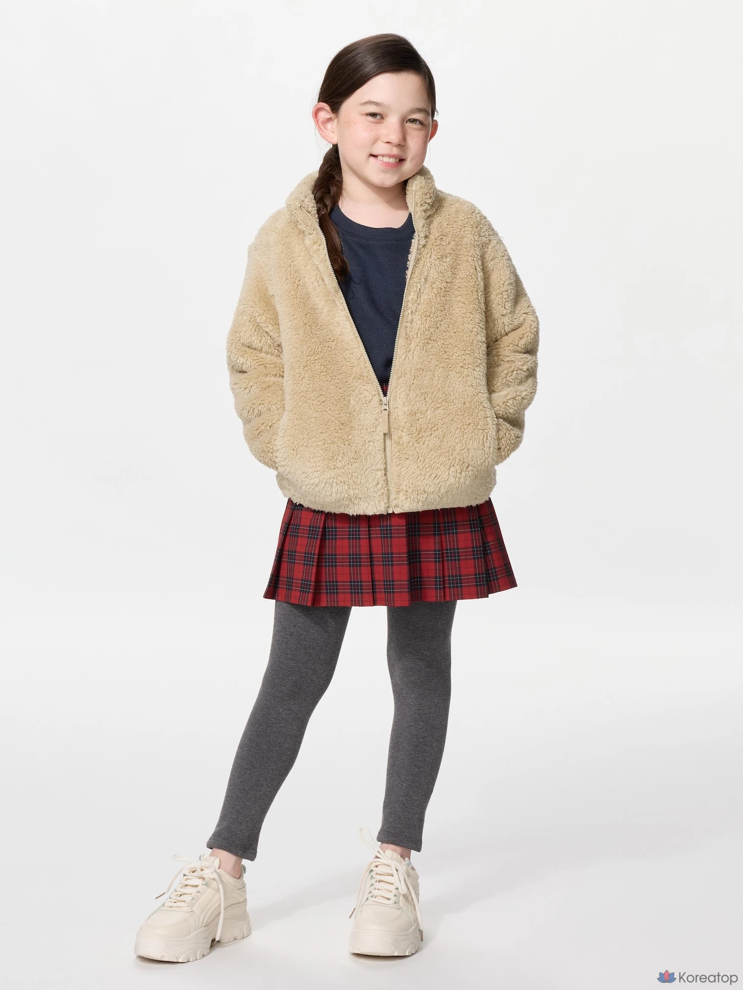 Леггинсы для девочек Uniqlo Heattech Extra Warm