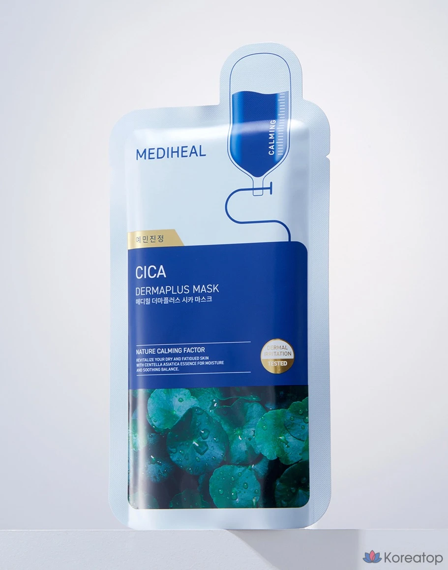 Маска Mediheal Derma Plus Cica, 1 упаковка, 10 шт.