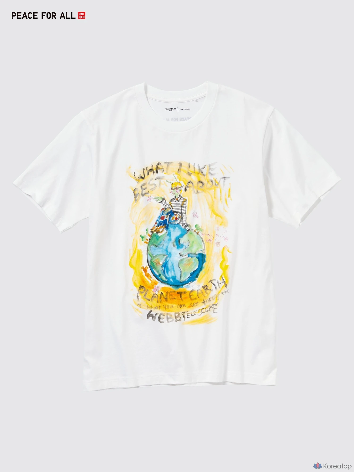 Футболка Uniqlo PEACE FOR ALL Graphic T Regular Fit F.Risso
