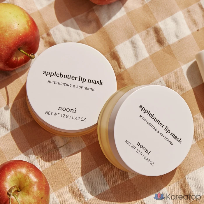 Маска для губ Nuni с маслом яблока, 12 г, 1 упаковка, 6 упаковок, фото 4