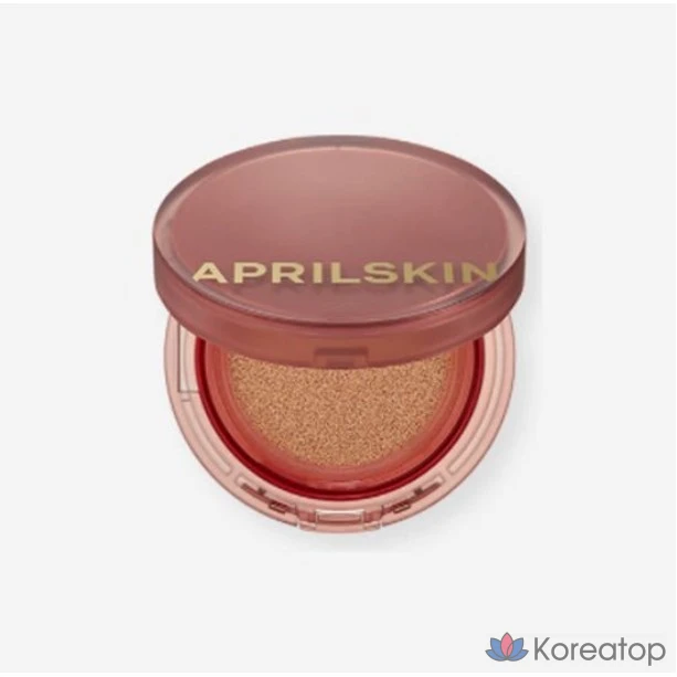 Тональный крем April Skin Hero Cushion + сменный блок, № 22, розово-бежевый, 1 шт.
