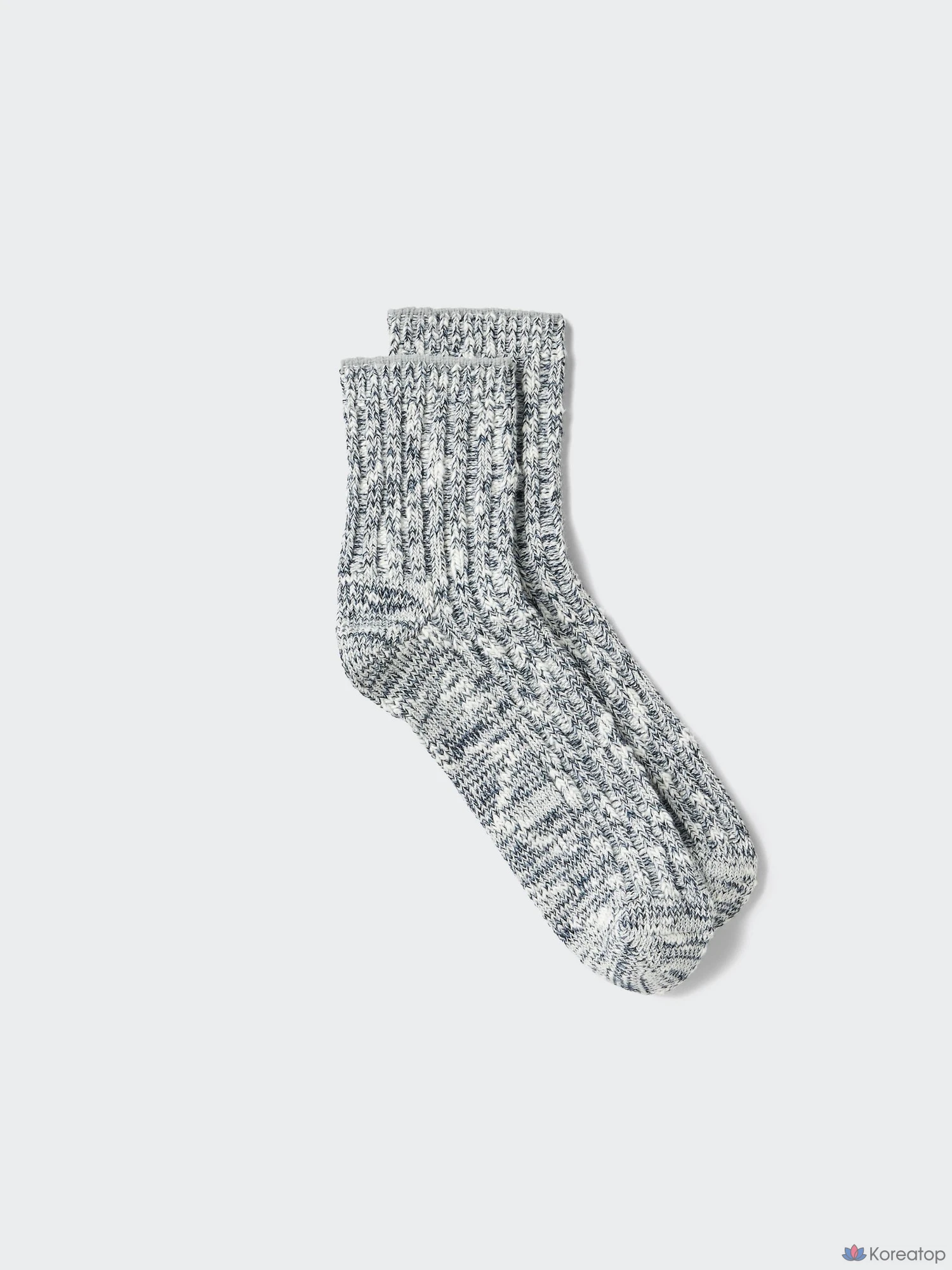 Носки Uniqlo Half Socks Color Slub Yarn