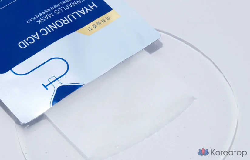 Набор масок Mediheal Derma Plus с низкомолекулярной гиалуроновой кислотой, 30 листов, 1 упаковка., фото 4