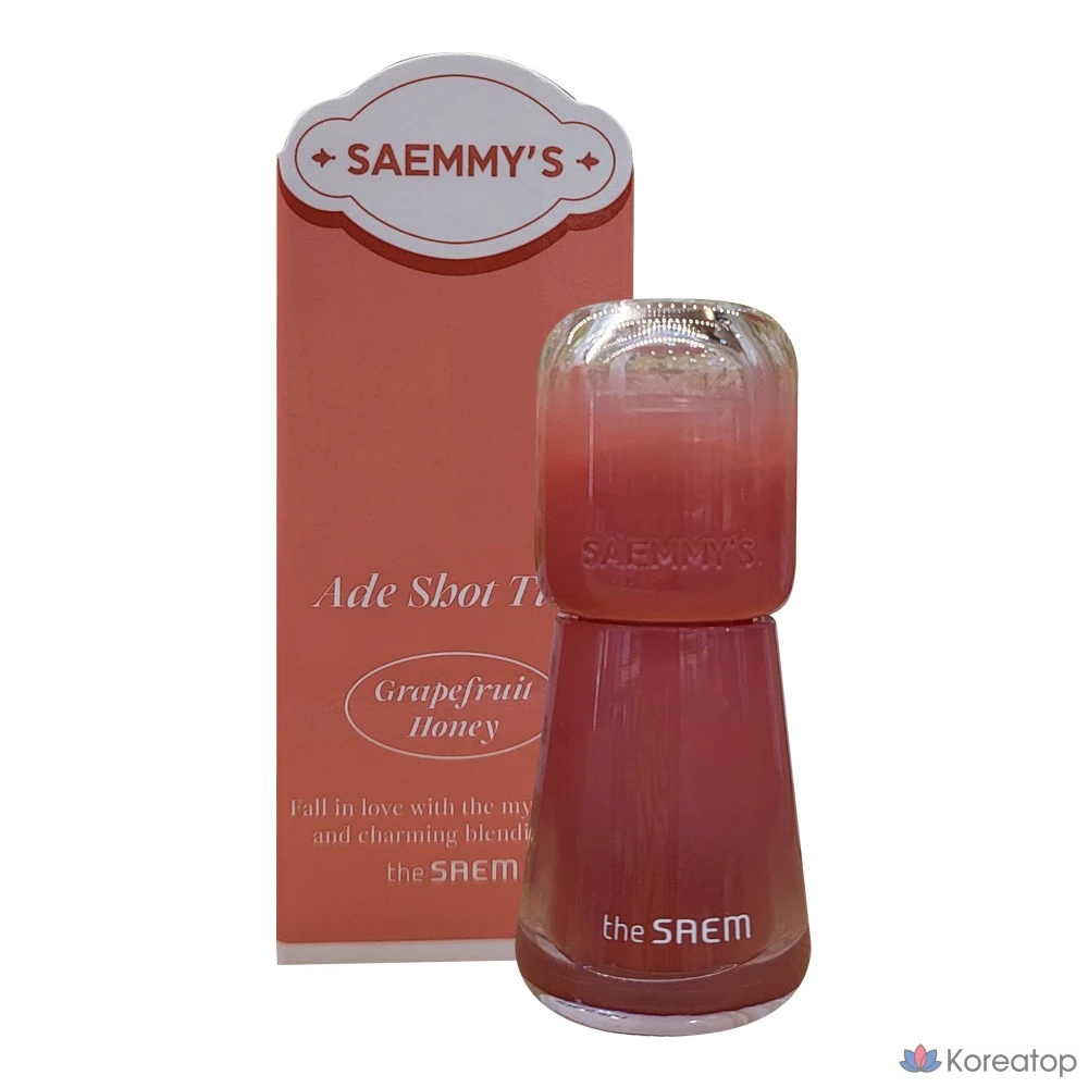 Тонирующий гель для душа The Saem Ade Shot Tint 3,2 г, 1 шт., грейпфрутовый мед, 1 шт., фото 2