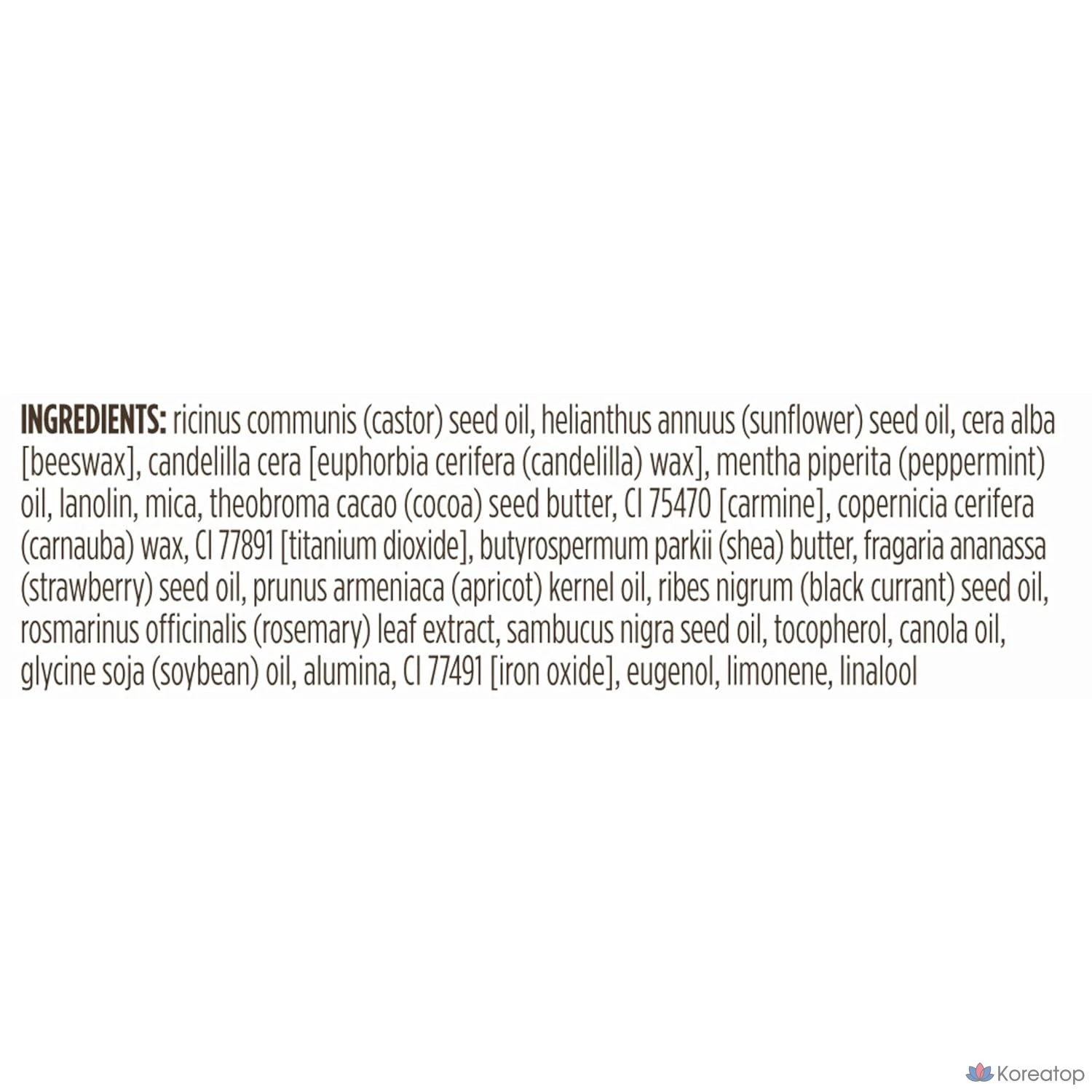 Блеск для губ Burt's Bees, 1 шт., цвет ревень.