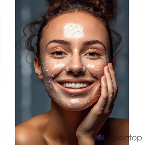 Мягкий отшелушивающий гель для лица и тела Naturesoo, с низким уровнем раздражения